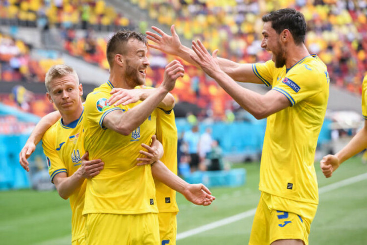 украинские футболисты