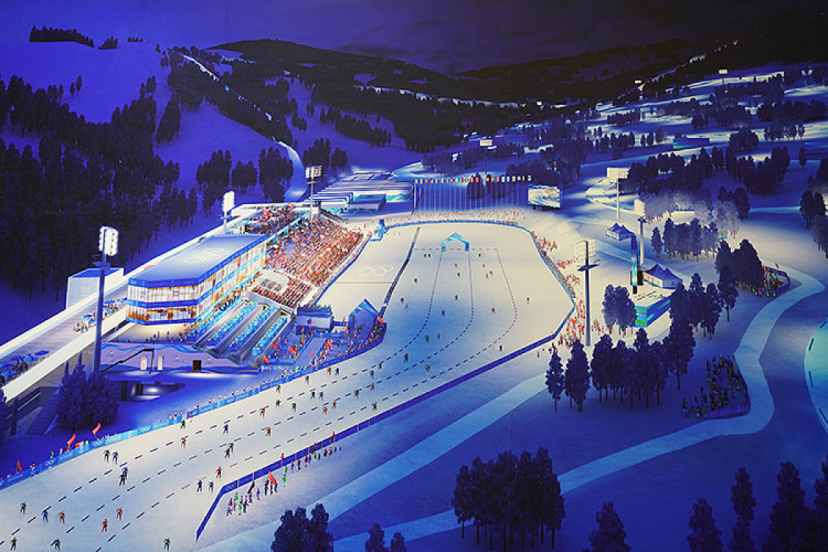 Національний лижний центр на олімпіаді 2022
